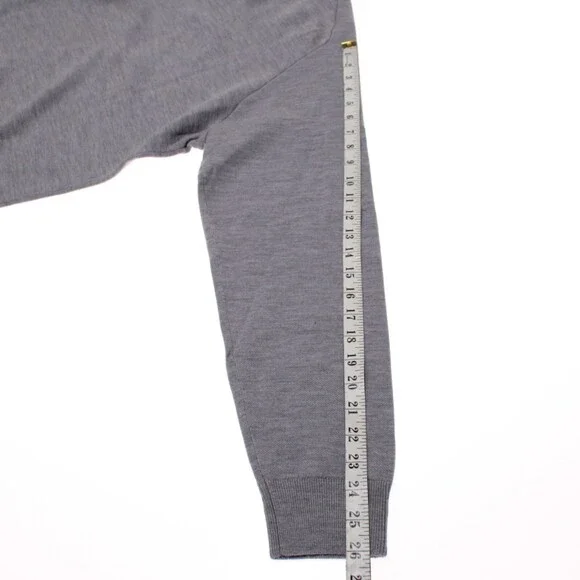 Peter Millar NWT Pullover Crew Neck Sweater Size XXL in Gray Wool Blend